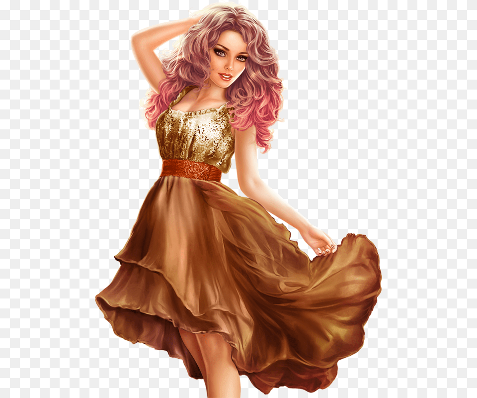 Tubes 3d Artist Alex Prihodko Prihodko Woman, Adult, Person, Gown, Formal Wear Png