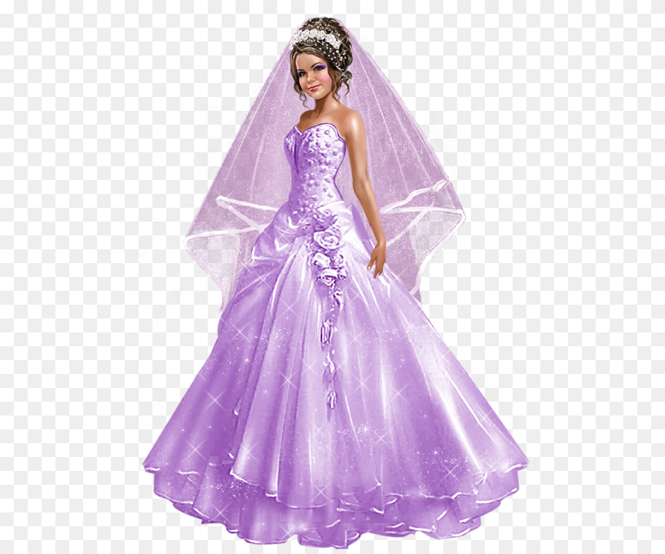 Tubes 3d Artist Zlata M Transparent Girl In Wedding Dress, Formal Wear, Clothing, Fashion, Gown Png Image