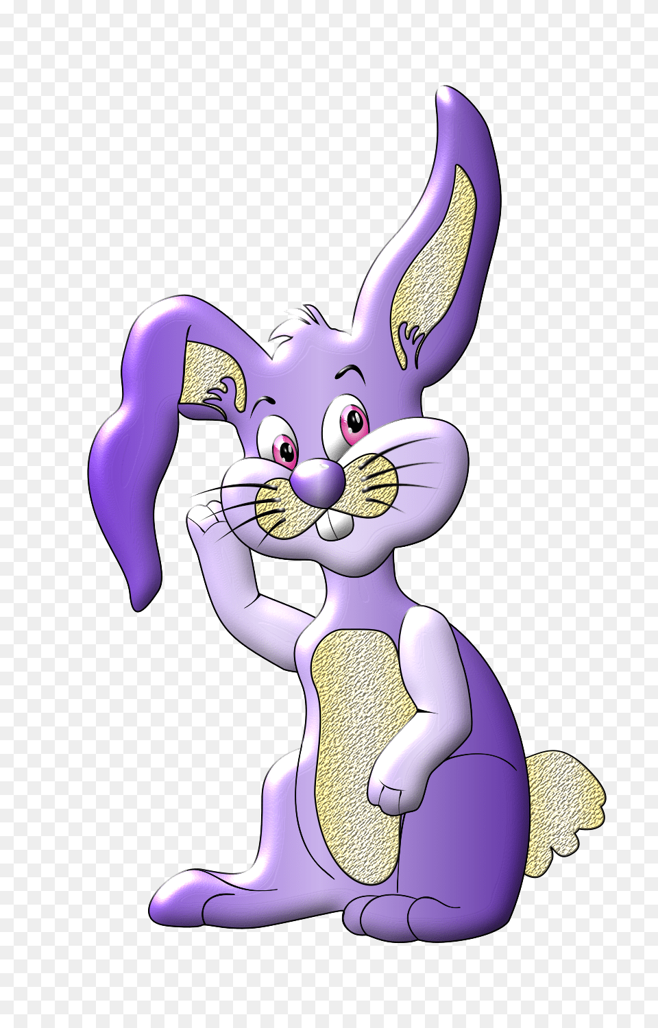 Tubes Clipart De Easter Clip Art Bunny, Purple, Cartoon, Baby, Person Free Transparent Png
