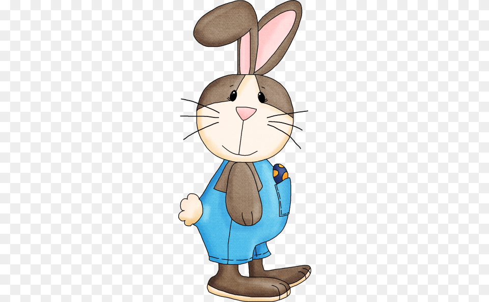 Tubes Clipart De Paske Wielkanoc Easter, Cartoon, Animal, Mammal, Rabbit Png