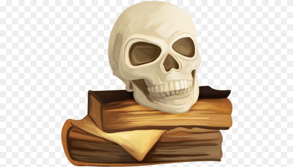 Tubes Skull, Book, Publication, Face, Head Free Transparent Png
