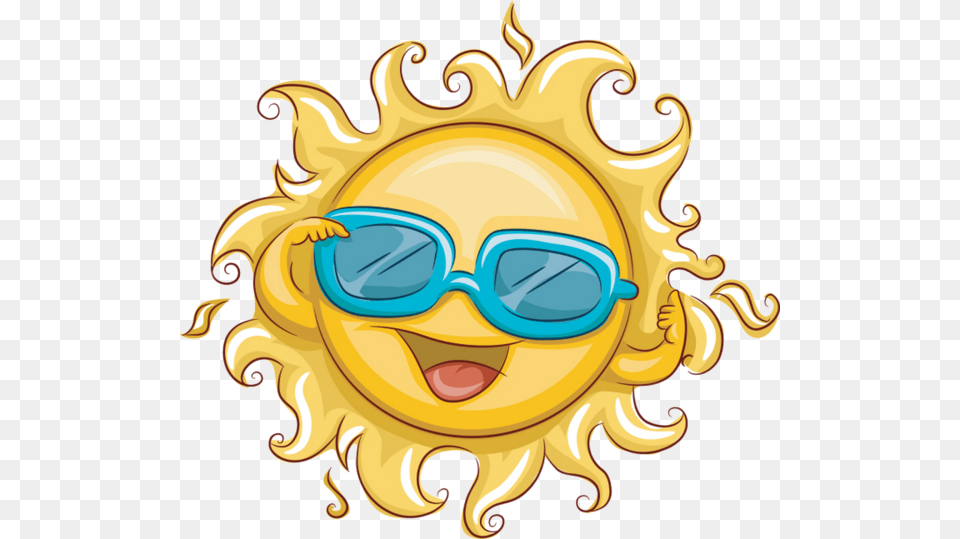 Tubes Soleil Lune Sun Clip Art Funny Sun Smileys Cute Sun Wearing Sunglasses, Animal, Lion, Mammal, Wildlife Free Png