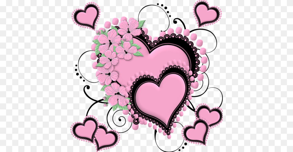 Tubes St Valentin Love Clip Art Atc Cards, Pattern, Heart Png Image