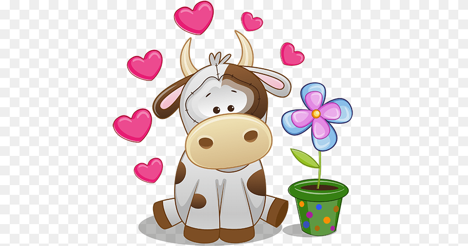 Tubes Vaches Dieren Cow Clip Art And Cartoon, Dynamite, Weapon Free Png Download