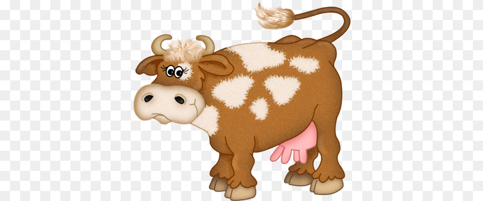 Tubes Vaches Ex Cartoon Farm Animals, Animal, Cattle, Livestock, Mammal Free Transparent Png