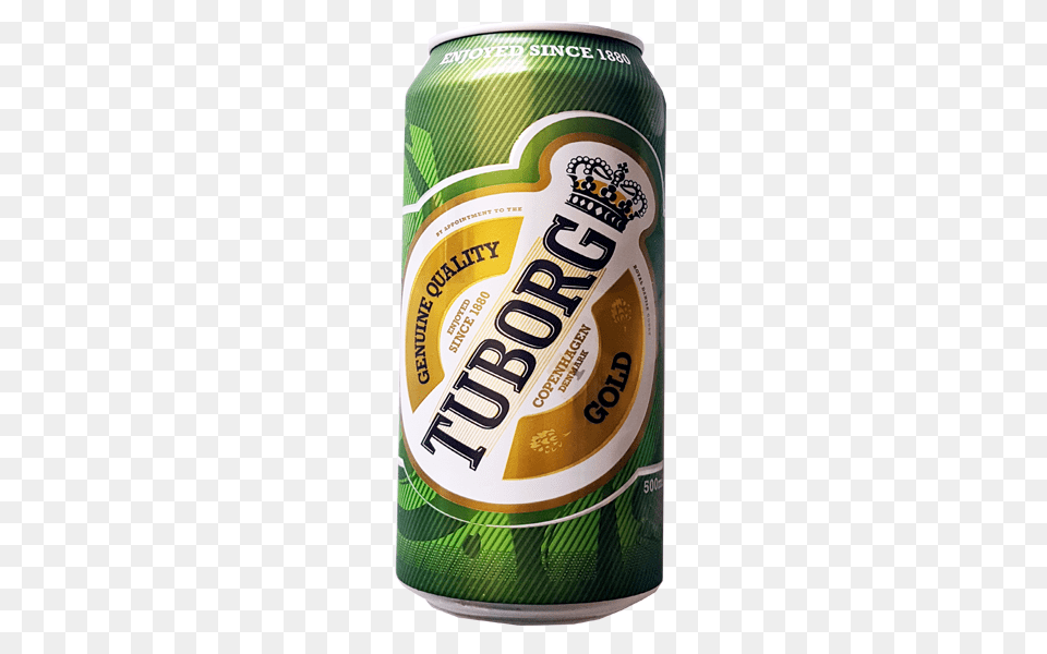 Tuborg Can Beer Ml, Alcohol, Beverage, Tin, Lager Png Image