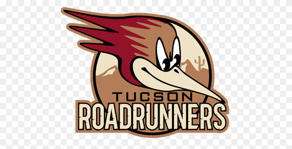 Tucson Roadrunners Head Logo, Animal, Beak, Bird, Electronics Png Image