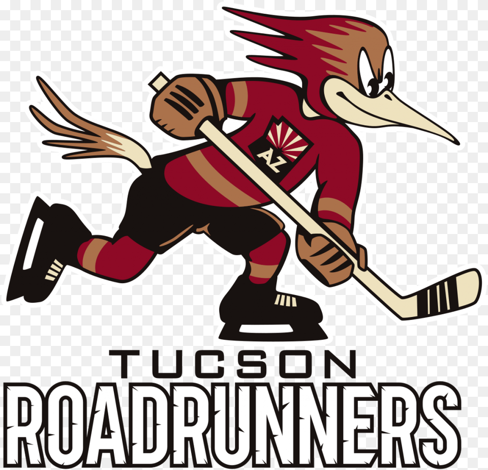 Tucson Roadrunners Logo, Advertisement, Poster, People, Person Free Png