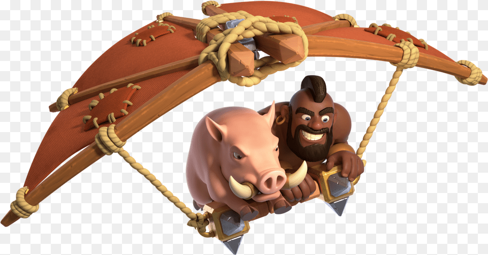 Tudo Sobre O Voador Do Clash Of Clans Clash Of Clans Hog Glider, Baby, Person Png Image