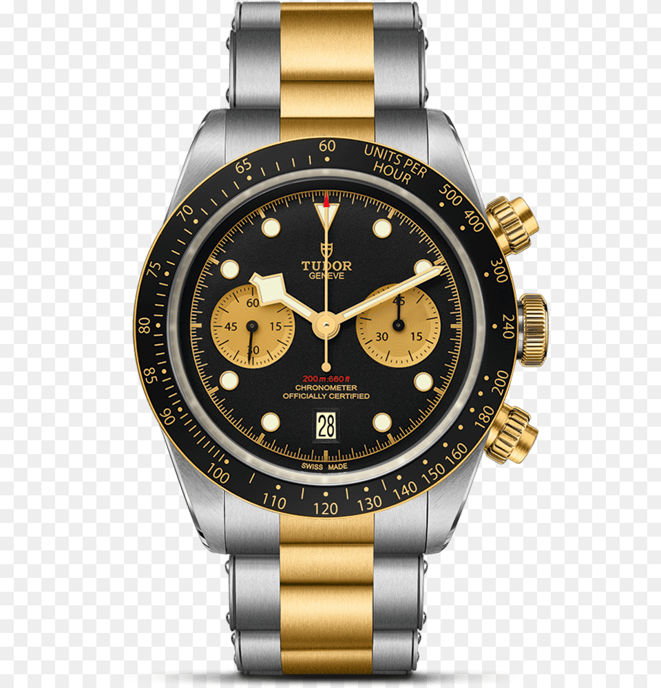 Tudor Black Bay Chrono Sampg, Arm, Body Part, Person, Wristwatch Png