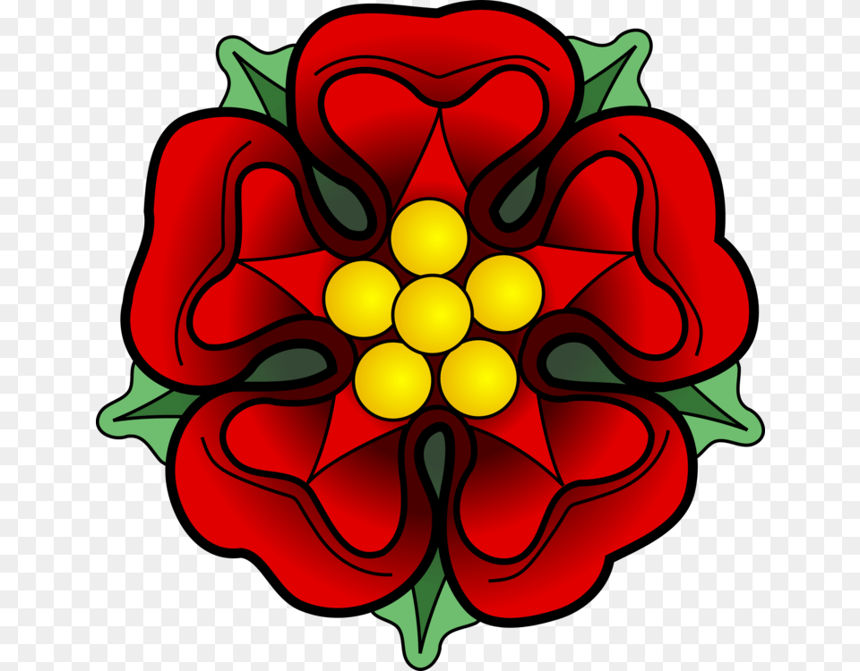 Tudor Rose House Of Tudor Heraldry Drawing, Flower, Art, Dahlia, Plant Png Image