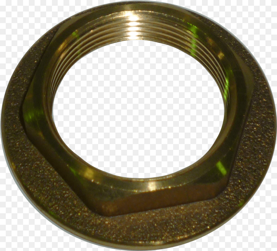 Tuerca De Bronce Para Niples Circle, Bronze, Plate, Machine, Spoke Png Image