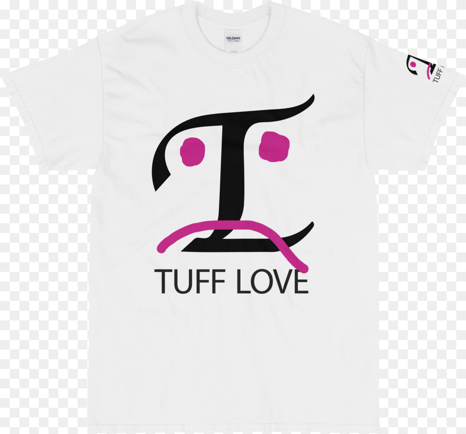 Tuff Love Sad Face Tee Short Sleeve, Clothing, Shirt, T-shirt Png
