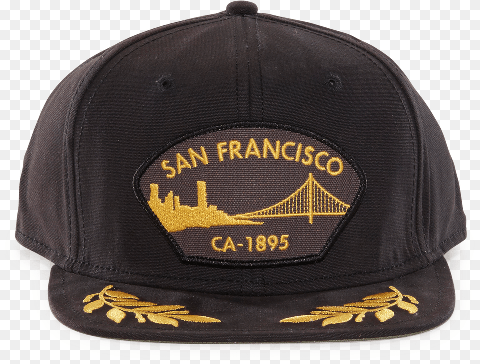 Tug Boat B2c Catalog San Francisco Ca 1895quot Golden Leaves On Brim One Size, Baseball Cap, Cap, Clothing, Hat Png Image