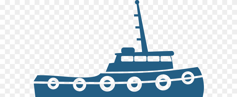 Tugboat Clipart Offshore Boat, Vehicle, Transportation, Tool, Plant Png Image