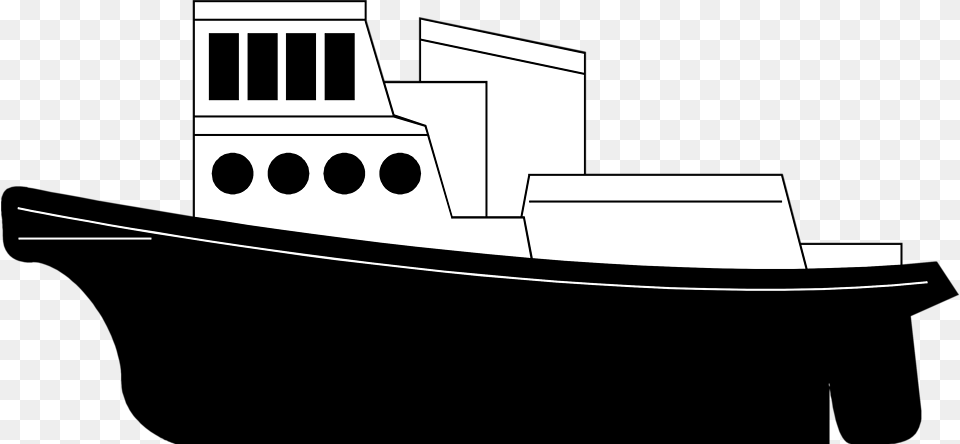 Tugboat Transparent Ship Cargo Ship With Transparent Background, Cad Diagram, Diagram Png Image