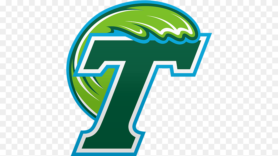 Tulane Green Wave Logo, Number, Symbol, Text Png Image