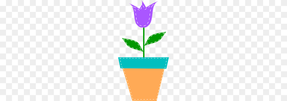 Tulip Flower, Plant, Vase, Pottery Png Image