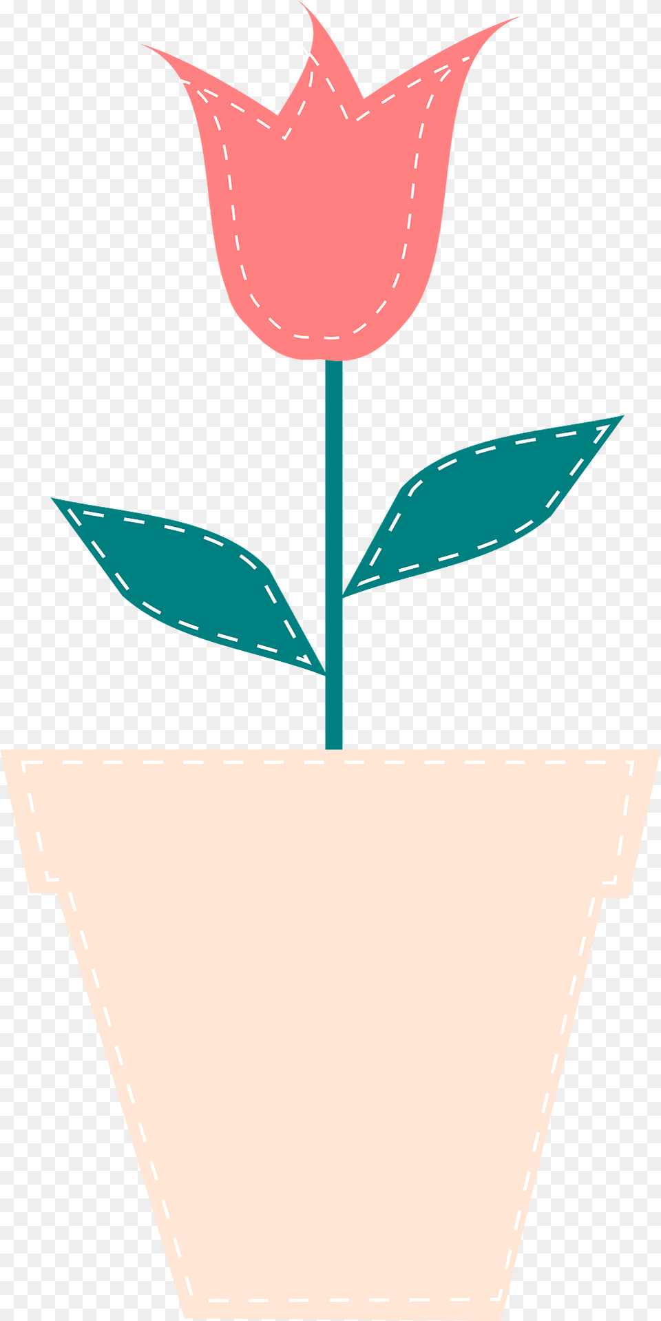 Tulip Clipart, Jar, Leaf, Plant, Planter Png