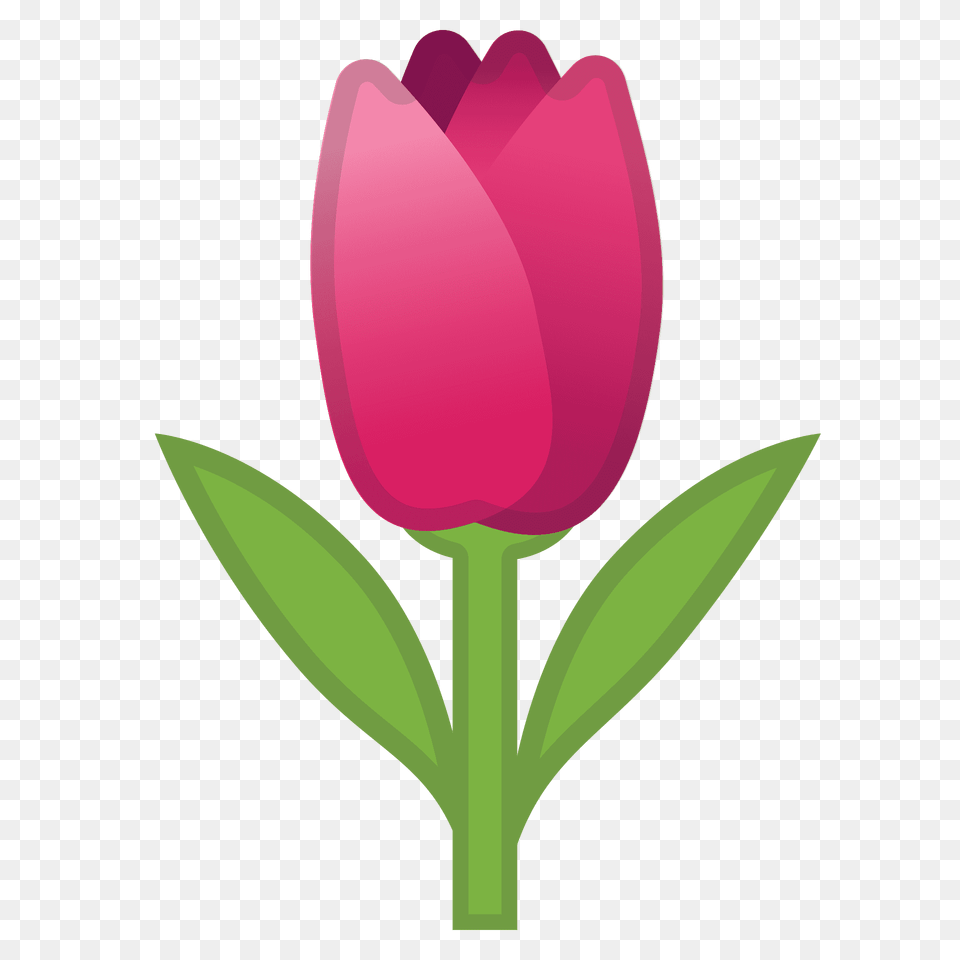 Tulip Emoji Clipart, Flower, Plant, Petal Png