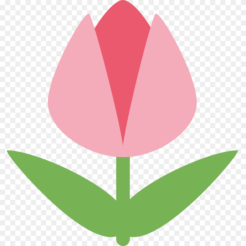 Tulip Emoji Clipart, Flower, Leaf, Plant, Petal Free Transparent Png