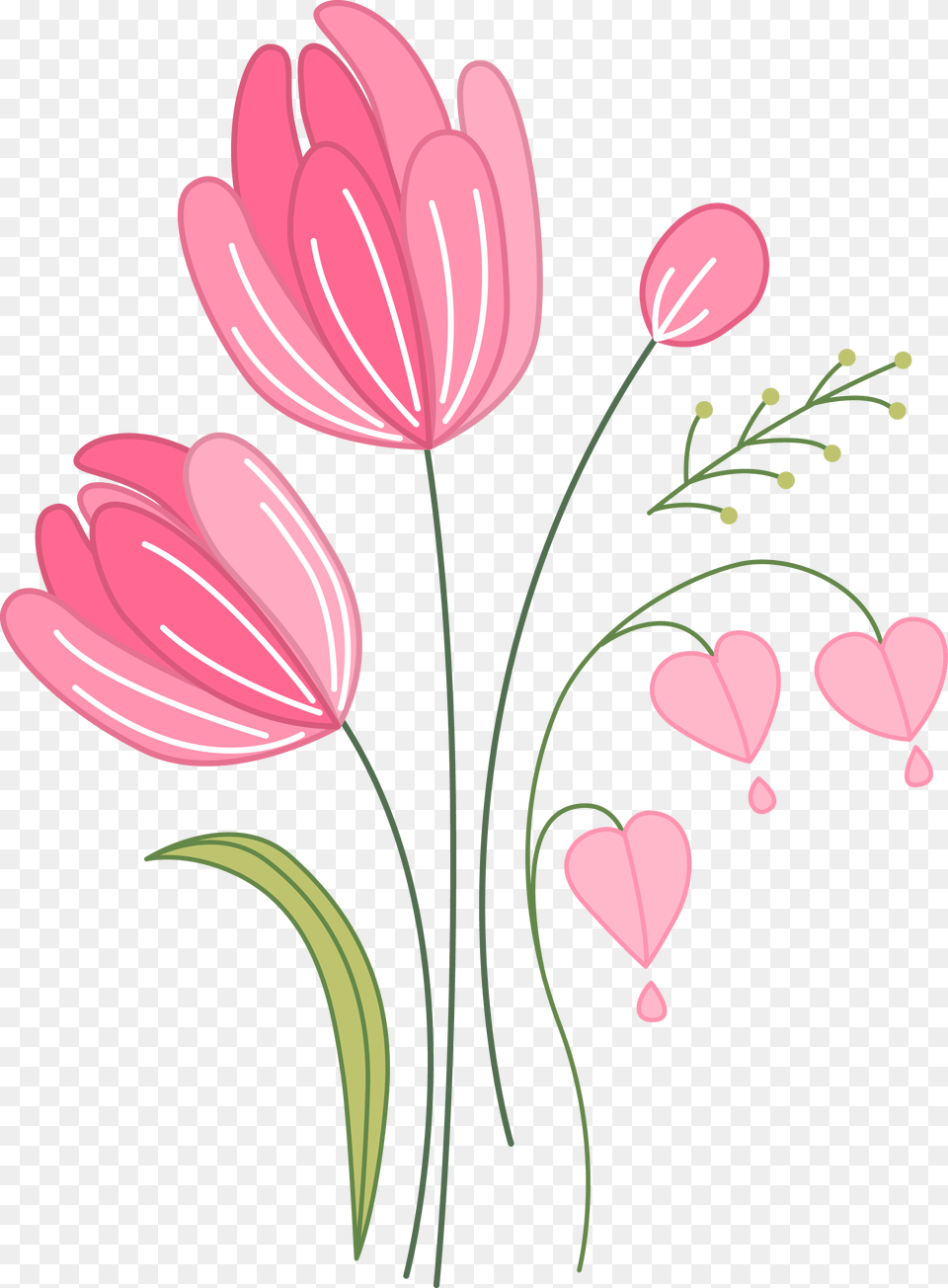 Tulip Euclidean Vector Computer File, Art, Floral Design, Graphics, Pattern Free Png Download