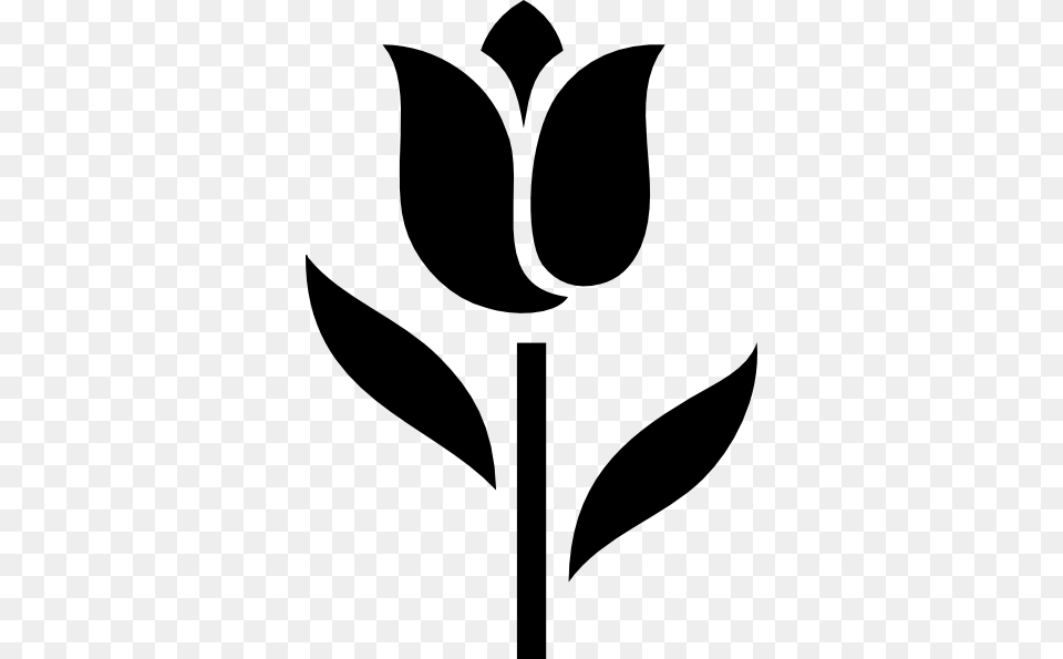 Tulip Icon Clip Art, Leaf, Plant, Stencil, Animal Free Png