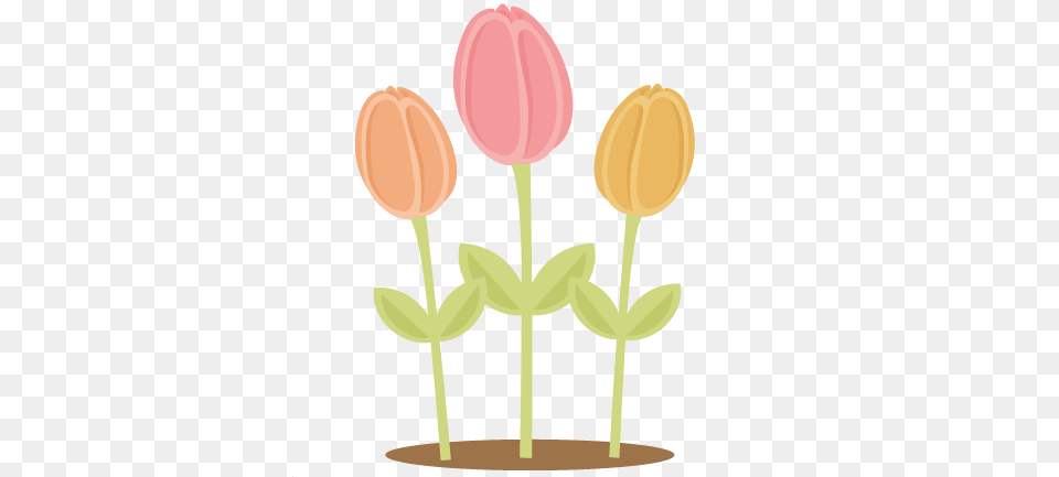 Tulip Silhouette Tulip, Flower, Plant, Chandelier, Lamp Free Transparent Png