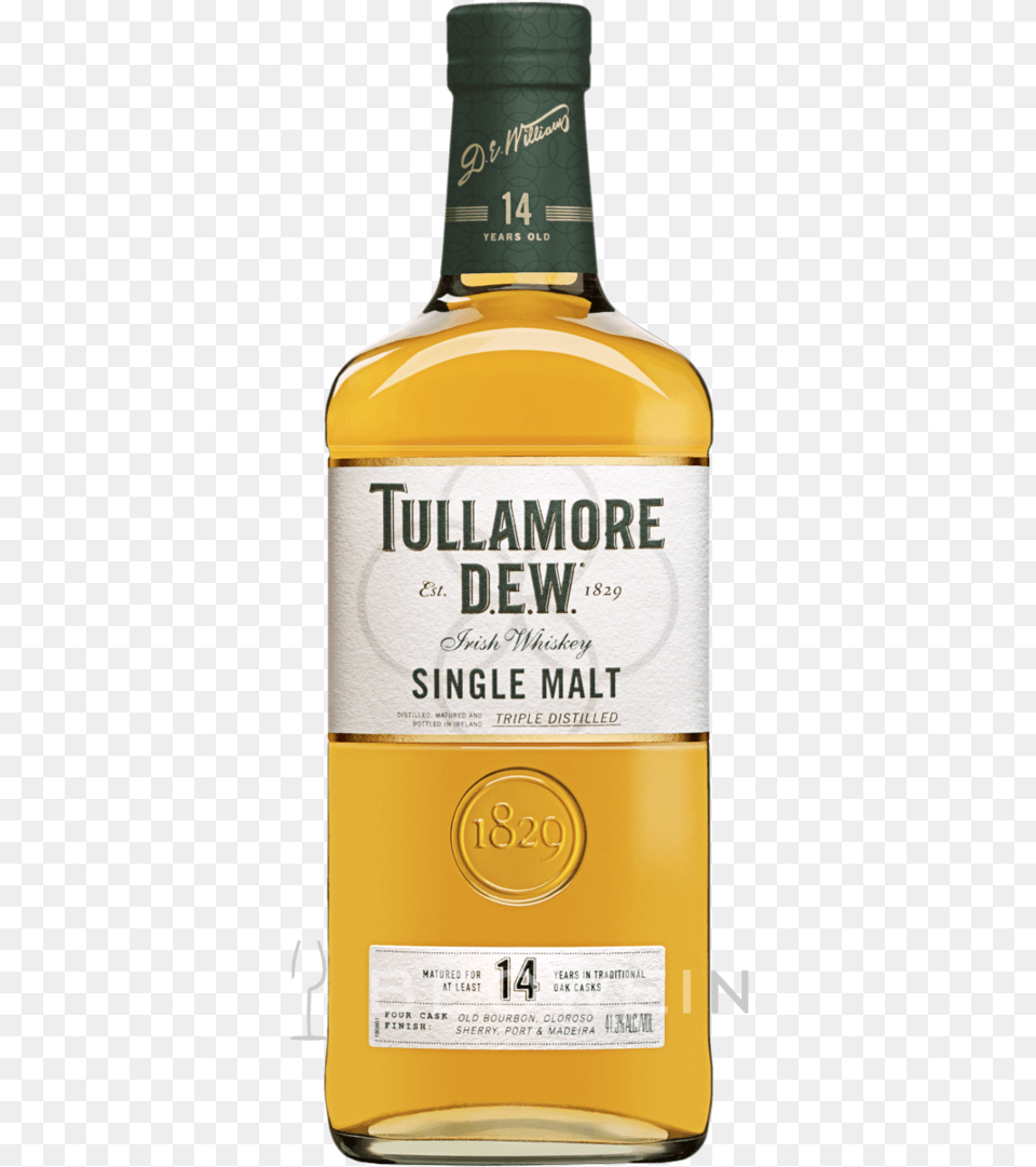 Tullamore Dew Single Malt 14 Year Old 07 L, Alcohol, Beverage, Liquor, Whisky Free Png Download