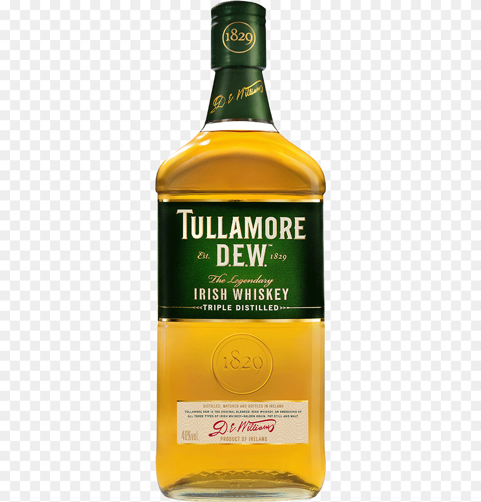 Tullamore Dew Whiskey, Alcohol, Beverage, Liquor, Whisky Free Png