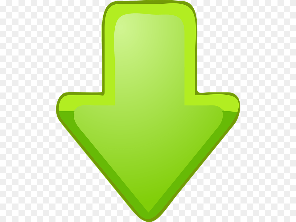 Tulsa Mortgage Application Down Arrow, Green, Symbol Png Image