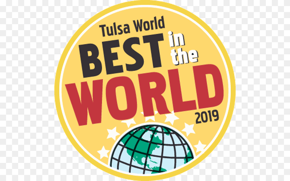 Tulsa World Best In The World 2019 Winner, Sphere, Logo, Disk, Astronomy Free Png Download