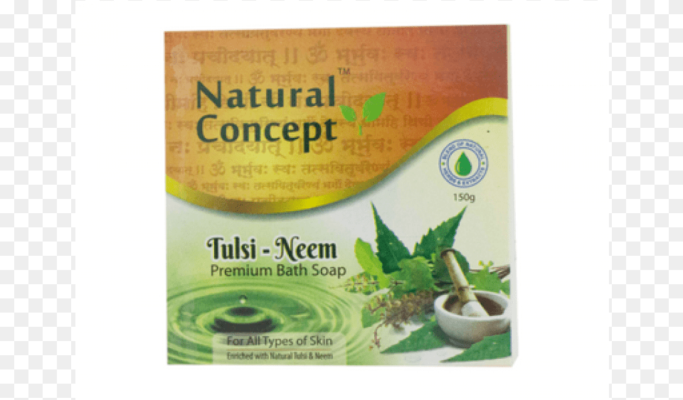 Tulsi And Neem Soap Herbal, Herbs, Plant, Beverage, Tea Free Png
