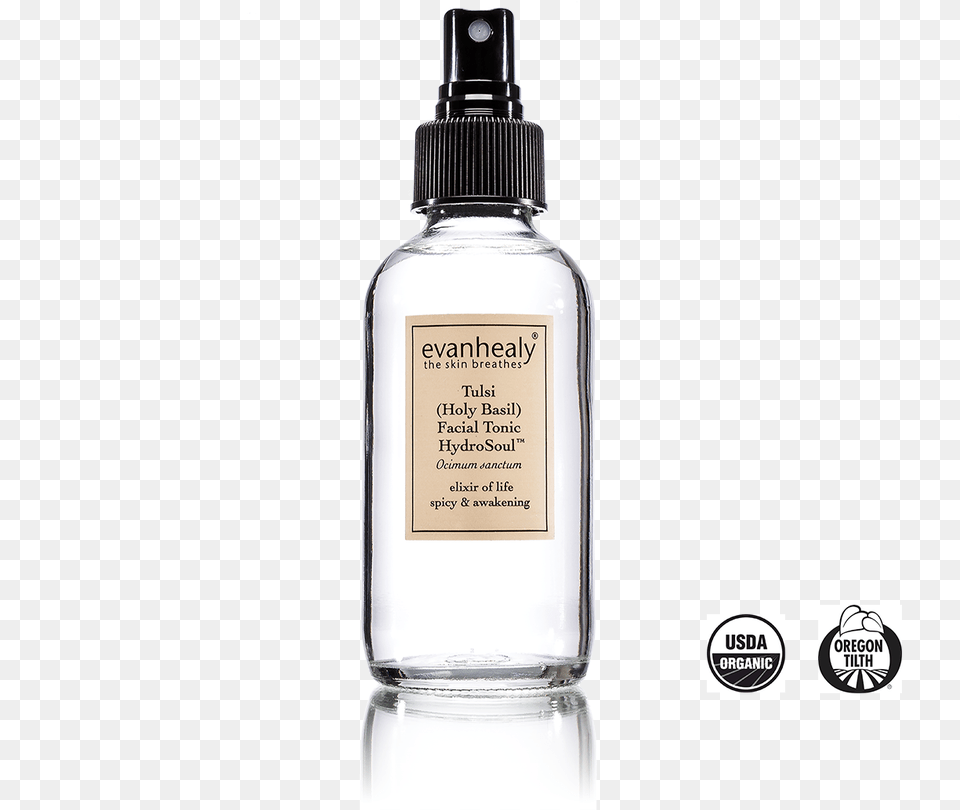 Tulsi Hydrosoul Tulsi Facial Tonic Hydrosoul 120ml Tonic By Evan Healy, Bottle, Cosmetics, Perfume Png