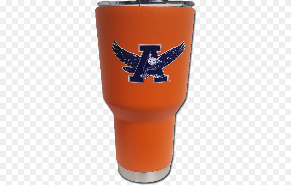 Tumbler With Soaring Eagle Flag, Glass, Animal, Bird, Can Free Transparent Png