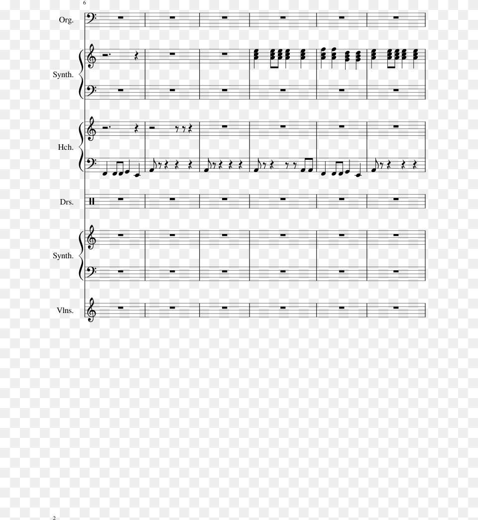 Tumbleweed Sheet Music 2 Of 21 Pages Walk In The Woods Piano Score, Gray Free Png Download