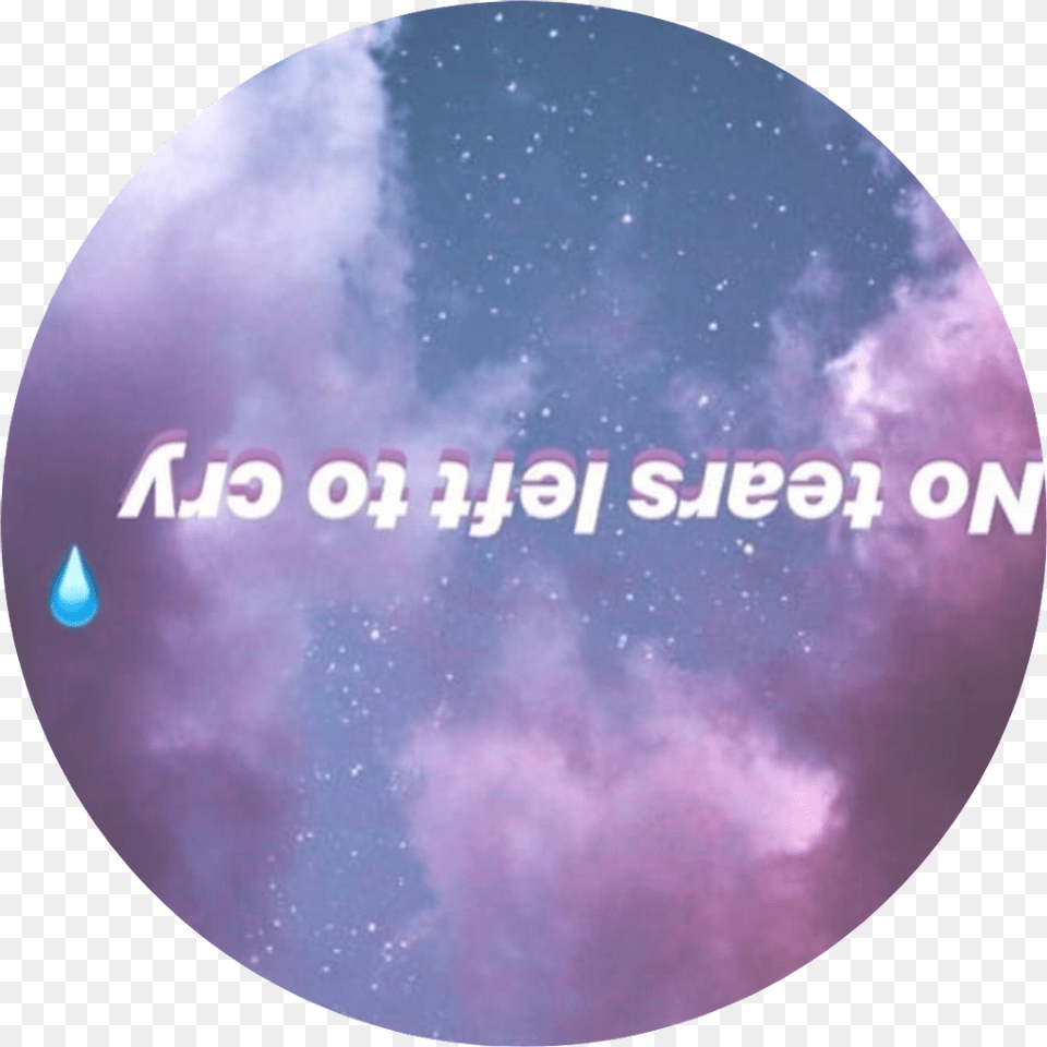 Tumblr Aesthetic Icons Iconic Icon Quote Quotes Circle, Nature, Night, Outdoors, Sky Free Png