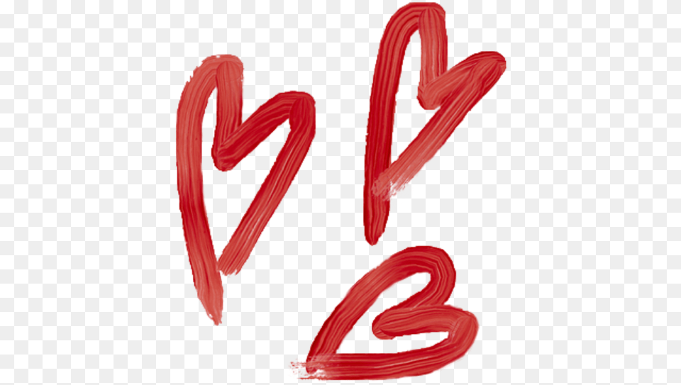 Tumblr Aesthetic Smear Painting Red Aesthetic Hearts, Text, Smoke Pipe Free Transparent Png