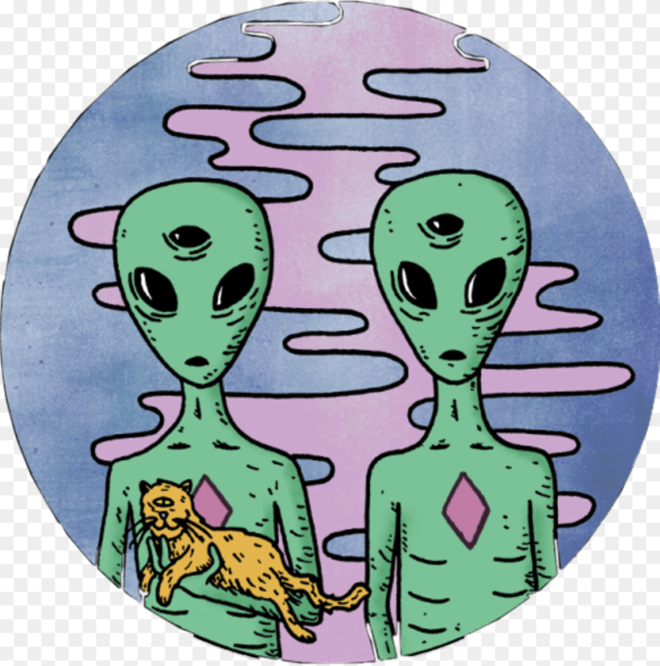 Tumblr Alien, Person, Art, Baby, Face Free Png