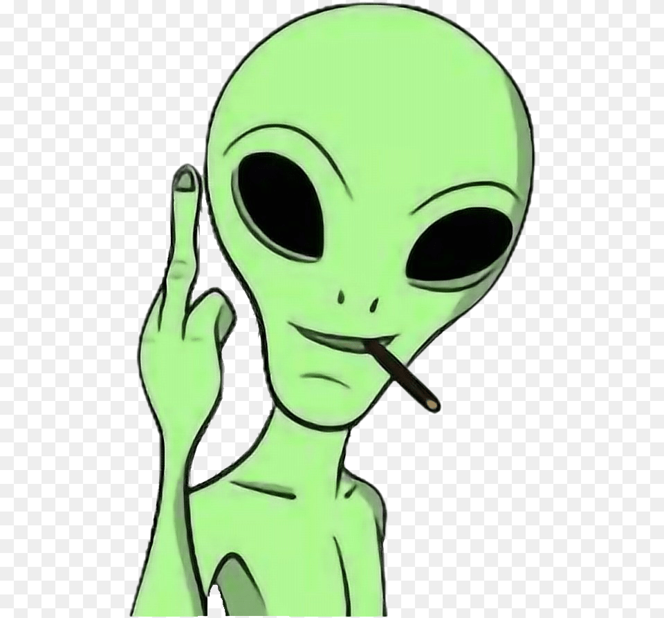 Tumblr Alien Green Fuck Alien, Adult, Female, Person, Woman Free Png Download