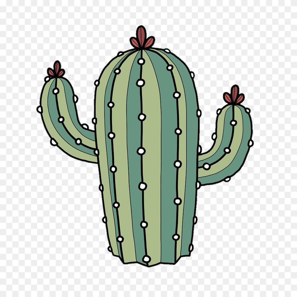 Tumblr Cactus Sticker Stickers, Plant Free Png Download