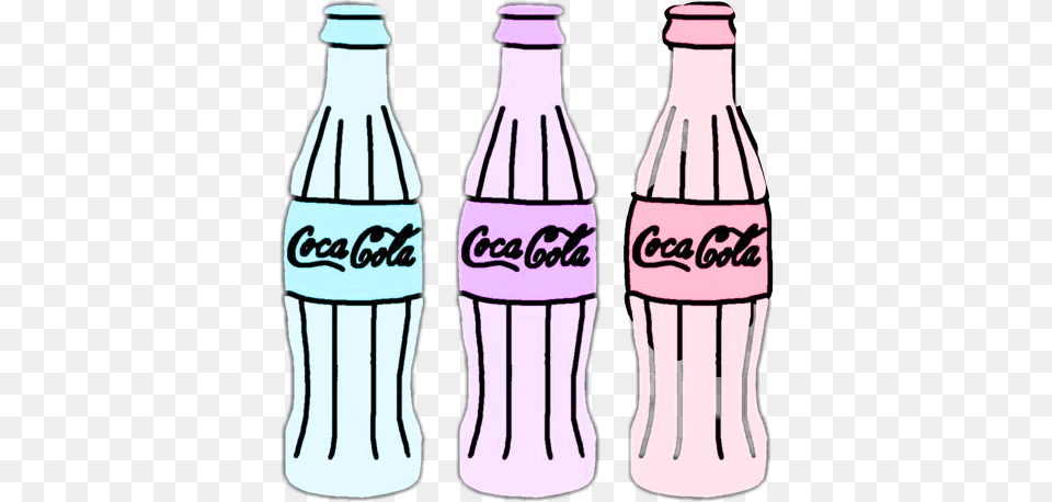 Tumblr Coca Cola Freetoedit Dibujo De Coca Cola, Beverage, Soda, Coke, Bottle Free Transparent Png