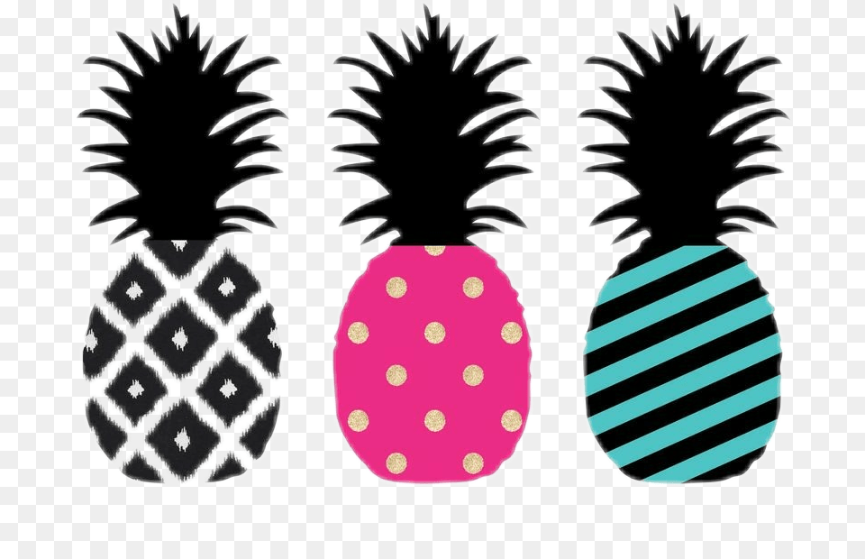 Tumblr Collage Cute Party Abacaxi Pineapple Love Imagens De Abacaxi, Food, Fruit, Plant, Produce Free Transparent Png