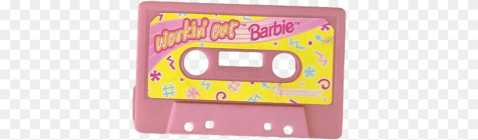 Tumblr Cute Pink Barbie Videogames Barbie, Cassette, Purple Free Png Download