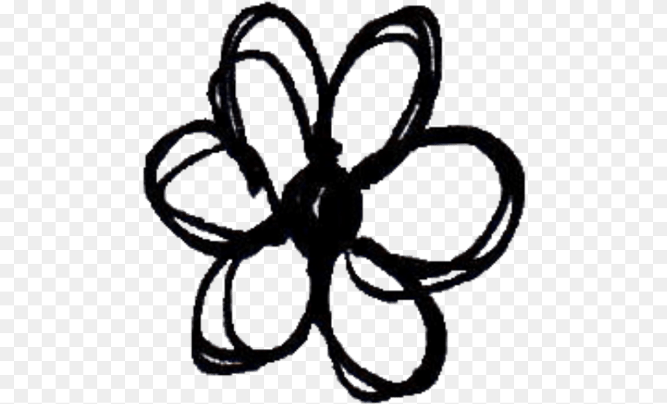 Tumblr Flower Flower Drawing Tumblr Transparent, Accessories, Animal, Invertebrate, Spider Png Image