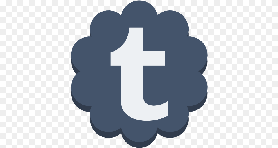 Tumblr Flower Icon Of Social Media Icons Circle Tumblr Logo Transparent, Electronics, Hardware, Symbol, Text Free Png