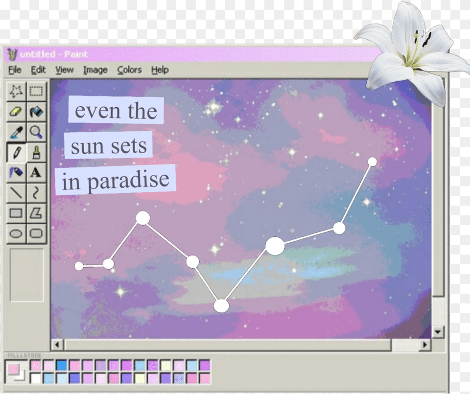 Tumblr Galaxy Aesthetic Editing Overlay Overlay Aesthetic Tumblr, Flower, Plant, Electronics, Petal Free Png