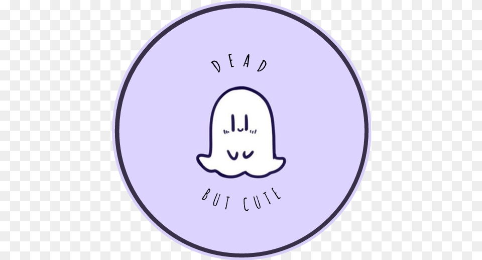 Tumblr Ghost Lilac Lilacaesthetic Sticker By Alien Dot, Disk Free Transparent Png