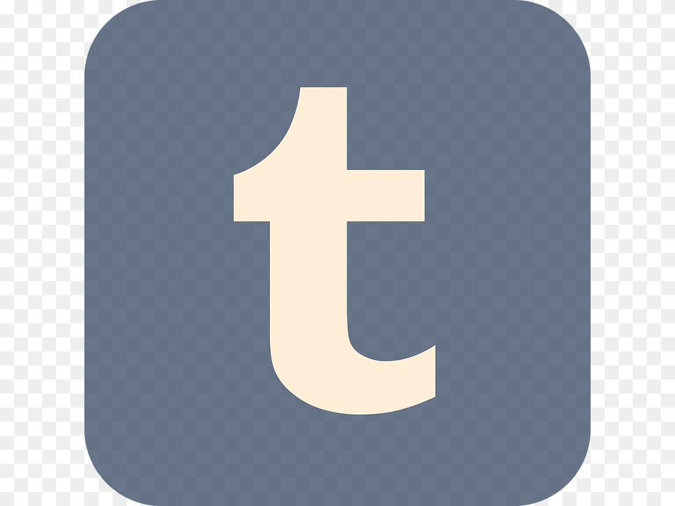 Tumblr Icon Social Social Media Icon Tumblr, Symbol, Number, Text, Electronics Png