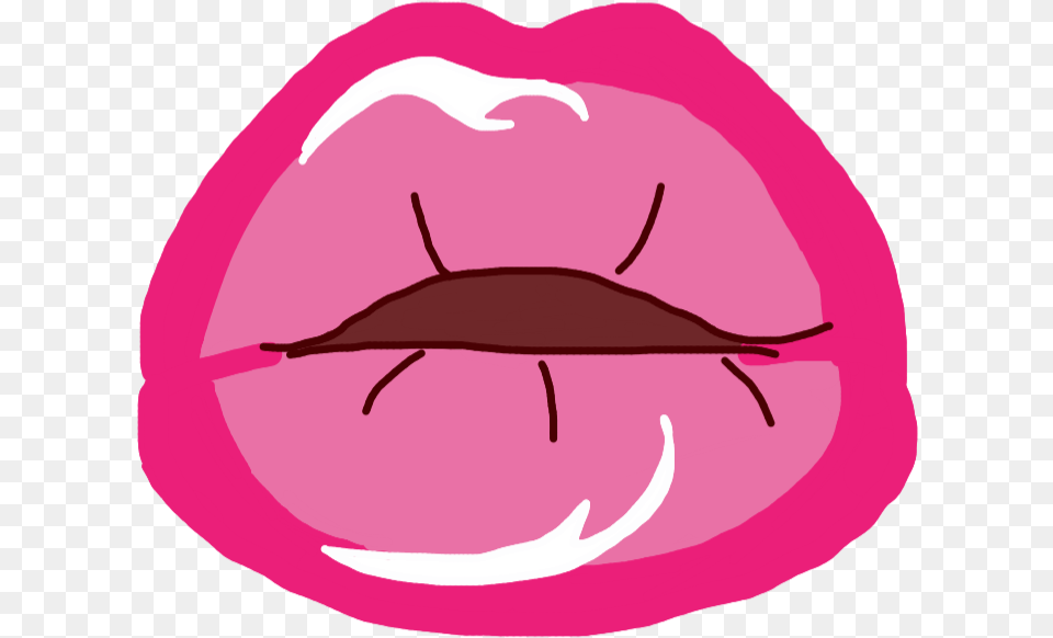 Tumblr Kiss Beso Kisses Sticker By Yamiled Pedroza Sticker Hd Pink, Body Part, Mouth, Person, Tongue Free Transparent Png